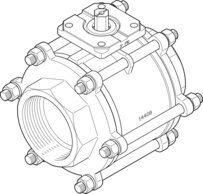 Festo VZBA-4"-GG-63-T-22-F10-V4V4T Festo VZBA-4"-GG-63-T-22-F10-V4V4T — Industrial Component