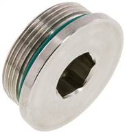 Landefeld VSTI 17/8 UNF ES Landefeld VSTI 17/8 UNF ES — HD closing plug hexagon socket. UN 1-7/8"-12, AISI 316