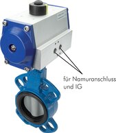 Köly Deutschland KLZ 150/20 BAAPFO Köly Deutschland KLZ 150/20 BAAPFO — Pneumatic valve 6"-150 lbs (ANSI B 16.5) GGG40/GGG40 epoxy coated/EPDM of Köly Deutschland