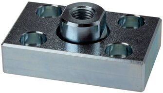 Landefeld FKB 160/200 ES Landefeld FKB 160/200 ES — Flexo coupling m. Mounting plate, M 36x2, 1.4301
