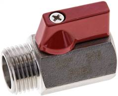 Landefeld KH 12 MKIA ES E Landefeld KH 12 MKIA ES E — stainless steel mini ball valve, G 1/2" Female thread /male thread, PN 63
