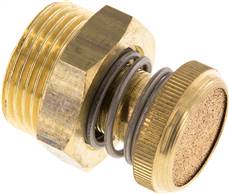 Landefeld DS 10 B Landefeld DS 10 B — Flow control silencer G 1", brass, knurled screw