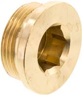 Landefeld VS 114 MS Landefeld VS 114 MS — Closing plug hexagon socket. G 1-1/4", Brass