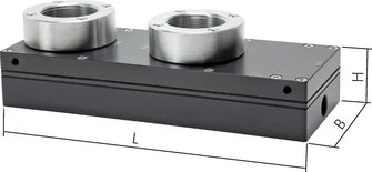 Landefeld VLP 128 Landefeld VLP 128 — Multi stage ejectors to 70% vacuum, G 2", to 9600 l/min