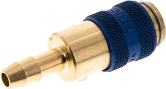 Landefeld KDS 6 NW5 BA-BL Landefeld KDS 6 NW5 BA-BL — Coupling socket (NW5) 6 (1/4")mm hose, Brass