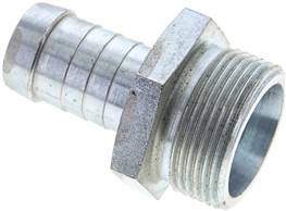 Landefeld 852 2000 Landefeld 852 2000 — Hose nipple 25 S (M36x2), 21 to 22mm, zinc plated steel