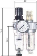Landefeld CL 018-6 AMNC Landefeld CL 018-6 AMNC — MULTIFIX air units (0), 2-piece., G 1/8", 0,2 to 6 bar