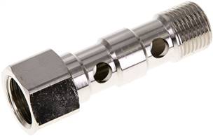 Landefeld VTI 122/63 MSV Landefeld VTI 122/63 MSV — Banjo bolt, 2-fold female thread. G 1/2"-62,5mm, Nickel-plated brass