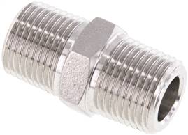 Landefeld DN 3838 NPT ES Landefeld DN 3838 NPT ES — Double nipple NPT 3/8"-NPT 3/8", 1.4571