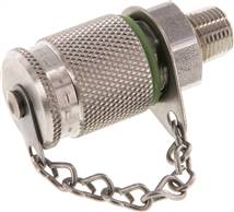 Landefeld ME 18 ES NPT Landefeld ME 18 ES NPT — Test coupling M16x2 - NPT 1/8" (Male thread), 1.4571