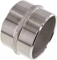 Landefeld DN 4040 F ES Landefeld DN 4040 F ES — Double nipple, G 4"-G 4", flat sealing, 1.4408