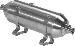 Landefeld BHL 0,75/16 ES Landefeld BHL 0,75/16 ES — Stainless steel compressed air reservoir (1.4301) 0,75l, -0,95 to 16bar