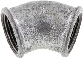 Landefeld W 1045 ST Landefeld W 1045 ST — 45° elbow Rp 1" (Female thread), Galvanised malleable cast iron