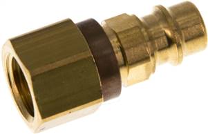 Landefeld KSGI 14 NW7-BRC Landefeld KSGI 14 NW7-BRC — Coupling plug (NW7,2) G 1/4"(Female thread), brown, triangle 12.5 mm