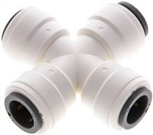 Sang-A IQSX 120 LE Sang-A IQSX 120 LE — Cross push in fittings 12mm, IQS-LE (EPDM-seal) of Sang-A