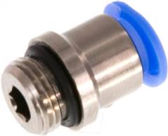 Sang-A IQSM 186 IG Sang-A IQSM 186 IG — Straight push in fitting G 1/8"-6mm, mini m. hexagon socket. of Sang-A