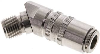 Landefeld KDTG 9/1445 OV ES Landefeld KDTG 9/1445 OV ES — 45°-Mould couplings 9mm spigot,G 1/4"(male thread)