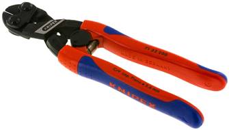 Knipex ZANGE BSCS 200 K Knipex ZANGE BSCS 200 K — CoBolt, Cutting head with recess in rear area, atramentised with 3 K-handles and opening spring of Knipex
