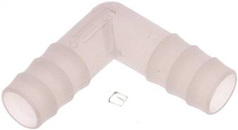 Landefeld W 13 PVDF Landefeld W 13 PVDF — Elbow hose connector 13 (1/2")mm, PVDF