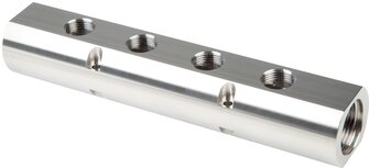 Landefeld RLEHD10 3438 ES Landefeld RLEHD10 3438 ES — Distributor bar 2x G 3/4"-10x G 3/8", 1.4301