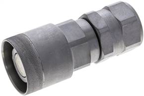Landefeld FFSS 10/4 Landefeld FFSS 10/4 — Flat face screw coupling, Plug Size. 4, G 1"(Female thread)