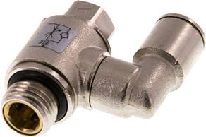 Landefeld GRBIQS 148 MSV Landefeld GRBIQS 148 MSV — Flow control silencer G 1/4"-8 mm, Supply air flow controlling