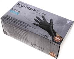 Landefeld EHAND HD-XXL Landefeld EHAND HD-XXL — Nitrile-disposable gloves, powder-free, black, XXL, 100-piece box