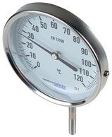 WIKA (WEEE DE92770372) TS 120100400 WIKA (WEEE DE92770372) TS 120100400 — Bimetallic thermometer, vert-ical D100/0 to +120°C/400mm of WIKA (WEEE DE92770372)