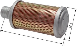 Landefeld SDH 20 E Landefeld SDH 20 E — High performance silencers G 2" (PN 10 bar)