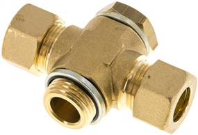 Landefeld KTH 1214 MS Landefeld KTH 1214 MS — T compression ring fitting G 1/2"-14 (M20x1,5)mm, brass