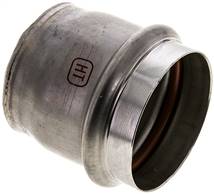 Landefeld PVK 54 ES Landefeld PVK 54 ES — Crimped fitting, end cap, 54mm, 1.4404