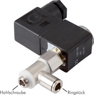 Landefeld MH 340 115V Landefeld MH 340 115V — Banjo bolt solenoid valve G 1/8"-4, 3/2-way (NC), 115 V AC