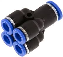 Sang-A IQSQ 8060 Sang-A IQSQ 8060 — Push in fitting manifolds. 8mm-6mm, IQS standard of Sang-A