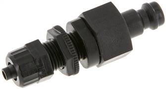 Parker KSKS 4 NW5 PO BA Parker KSKS 4 NW5 PO BA — Bulkhead coupling plug (NW5) 6x4mm hose, POM of Parker