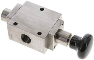 Landefeld TR 22320 ESG * Landefeld TR 22320 ESG * — 5/2-way Button actuated valve, G 1/2", Detend