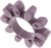 KTR ROTEX ZK 75 LILA KTR ROTEX ZK 75 LILA — ROTEX- sprocket, size 75 (160 mm), Shore 98 A (violet (formerly red)) of KTR