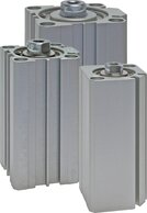 Landefeld LCDQ 63/75 Landefeld LCDQ 63/75 — Compact cylinders, double acting, piston 63 mm, stroke 75 mm