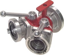 Landefeld STKVT 2K ABB Landefeld STKVT 2K ABB — Storz distributor 110-A -> 2x 75-B, ball shut-off device