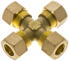 Landefeld KK 14 MS Landefeld KK 14 MS — Cross compression ring fitting 14 (M20x1,5)mm, brass