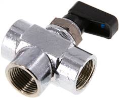 Landefeld KHTC 3/38 T Landefeld KHTC 3/38 T — 3-way T-ball valve, brass, T-borehole, G 3/8",PN 20