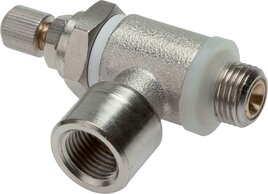 Landefeld GRLA 14 MSV KOR Landefeld GRLA 14 MSV KOR — Flow control silencer G 1/4", Supply air flow controlling (A)
