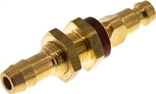 Landefeld KSSS 9 NW5-BRC Landefeld KSSS 9 NW5-BRC — Bulkhead coupling plug (NW5) 9 (3/8")mm hose, brown, triangle 9.5 mm