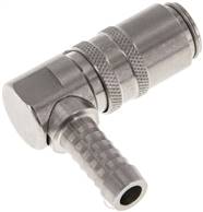 Landefeld KDTS 990 OV ES Landefeld KDTS 990 OV ES — Moulded coupling socket (Angle 90°) 9mm pin, 9 (3/8")mm hose