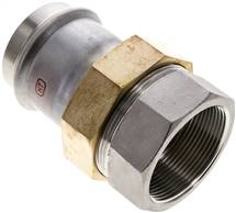 Landefeld PDNTI 2054 ES ** Landefeld PDNTI 2054 ES ** — Crimped fitting, screw connection flat sealing., 54mm/ Rp 2"(Female thread)