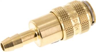 Landefeld KDS 6 NW5 BA Landefeld KDS 6 NW5 BA — Coupling socket (NW5) 6 (1/4")mm hose, Brass