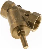 Landefeld RUCK 20 SS/10-V ** Landefeld RUCK 20 SS/10-V ** — Y-type check valve, Rp 2", FKM seal, brass