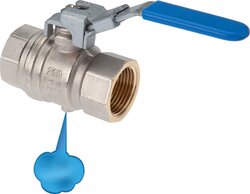 Landefeld KH 20 ENTLEER Landefeld KH 20 ENTLEER — Brass ball valve with venting borehole G 2",PN 14
