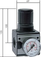 Landefeld R 12 KE11 ** Landefeld R 12 KE11 ** — MULTIFIX Pressure regulator, lockable (E11),G 1/2" 0,5 to 10bar