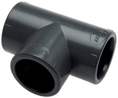 Landefeld PVCT 110 Landefeld PVCT 110 — Adhesive sockets, T-piece, PVC-U, 110mm