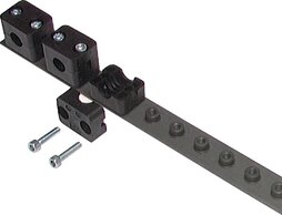 Landefeld GR 6 LRAP-1 Landefeld GR 6 LRAP-1 — Series welding plate for 5 pipe clamps Size 6, light model series